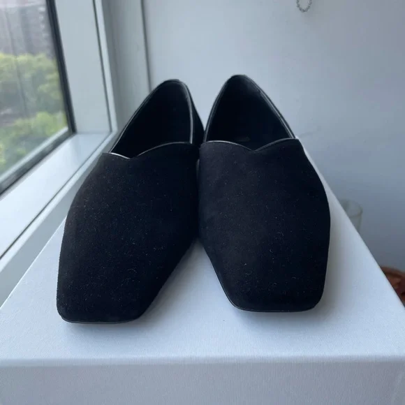 Toteme Everyday suede flats - Picture 4 of 10